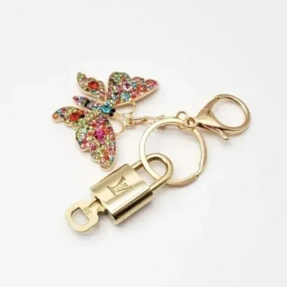Authentic Louis Vuitton Lock & Key with unbranded Bagcharm, Keycharm 120925 - Picture 5 of 9